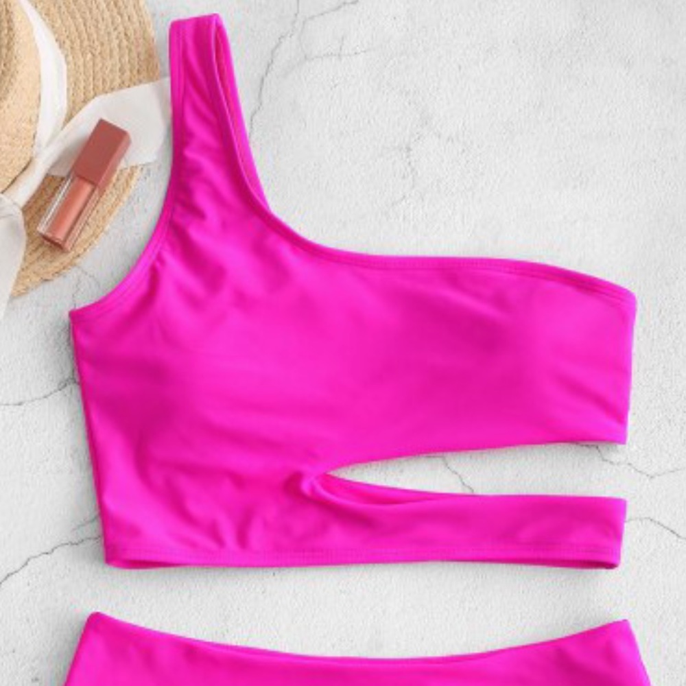 Hot Pink Bikini Top